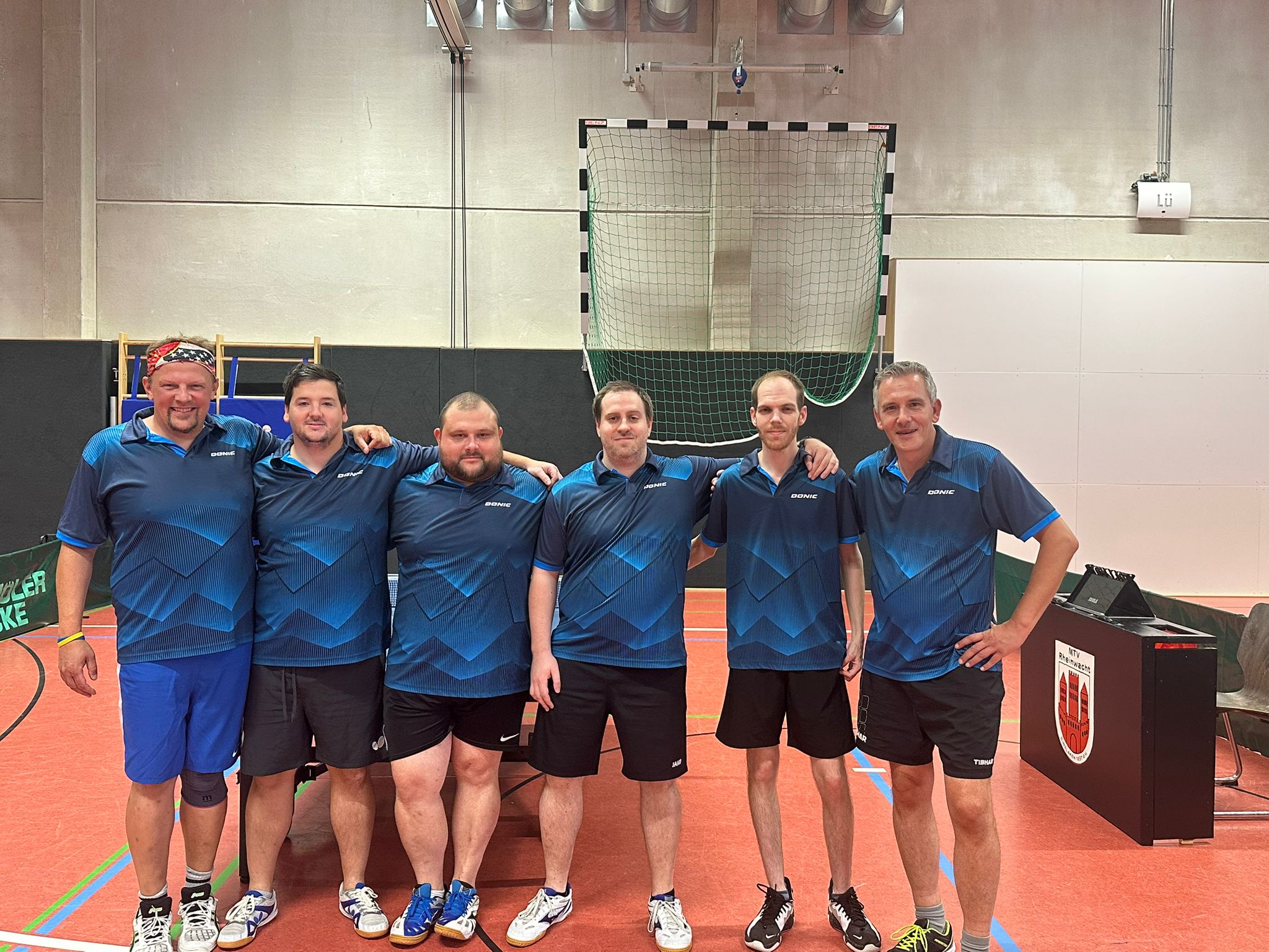 Patryk, Lars, Denis, Chris, Janik und Torsten